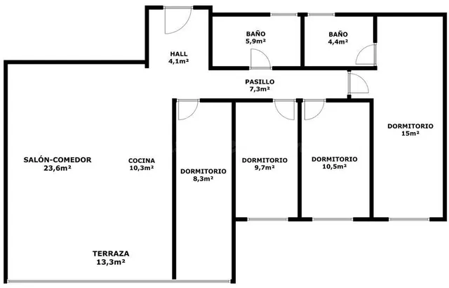 Piso 3 habitaciones 138m² en venta - Raval Roig-Virgen del S - foto 3