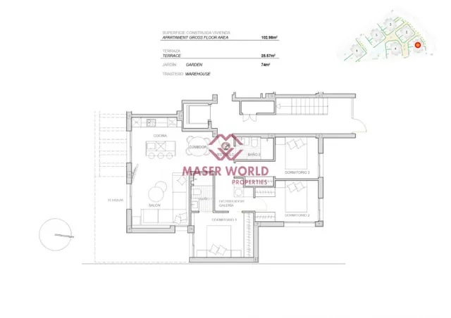 Apartamentos de obra nueva en complejo privado en la provincia de Murcia — 8