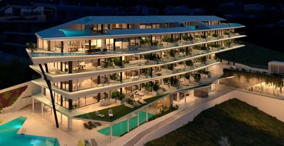 MAJESTUOSA PLANTA BAJA ELEVADA, CON 45M2 DE TERRAZA ORIENTADA AL SUR, CON VISTAS PANORAMICAS AL MAR.