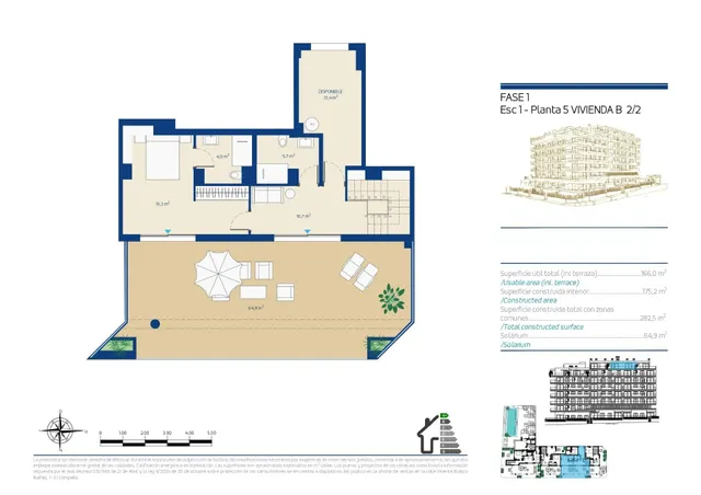Ático 4 habitaciones 280m² en venta - Centro — 25
