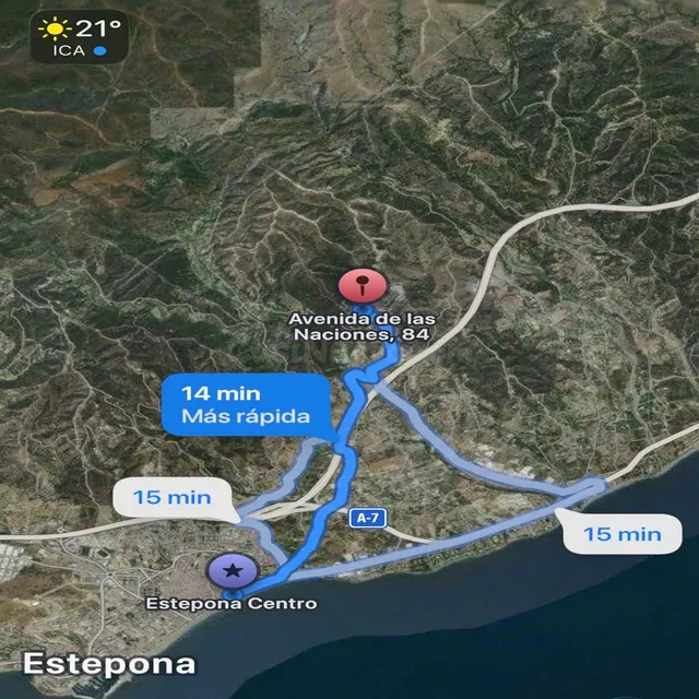 Terreno con vistas al mar en Estepona Forest Hills — 5