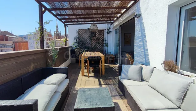 Atico Duplex con terraza a nivel del salon, VISTAS al mar y 