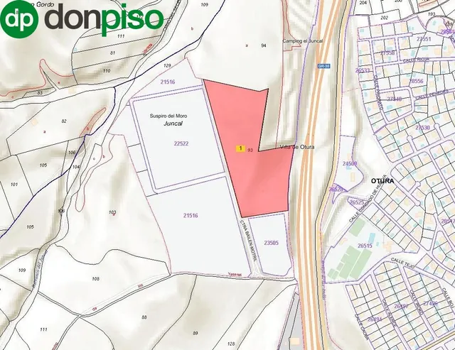 Amplio Terreno Rural en Avda Suspiro del Moro, Otura — 29