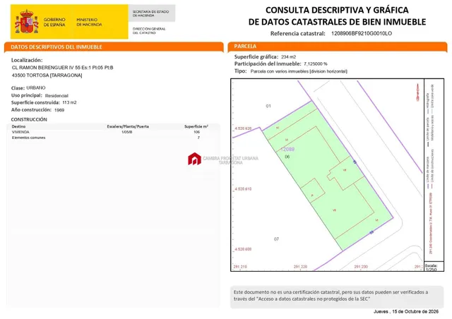 En venta piso en el centro de Tortosa. — 38