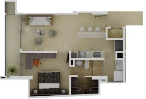 SE VENDE APARTAESTUDIO EN LA ZONA PIE DE LA POPA - foto 5