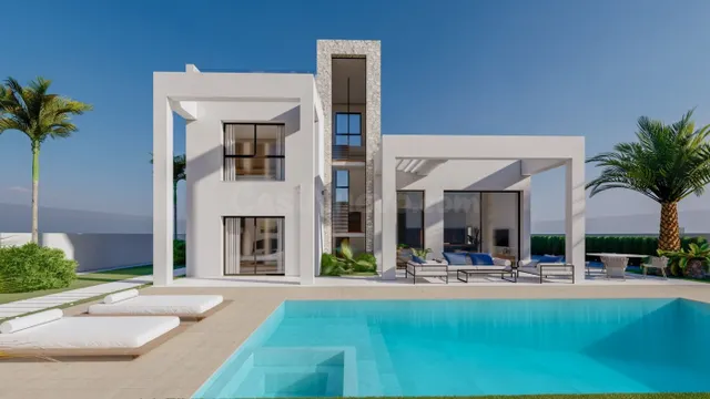 Villa de lujo en Finestrat con vista al mar