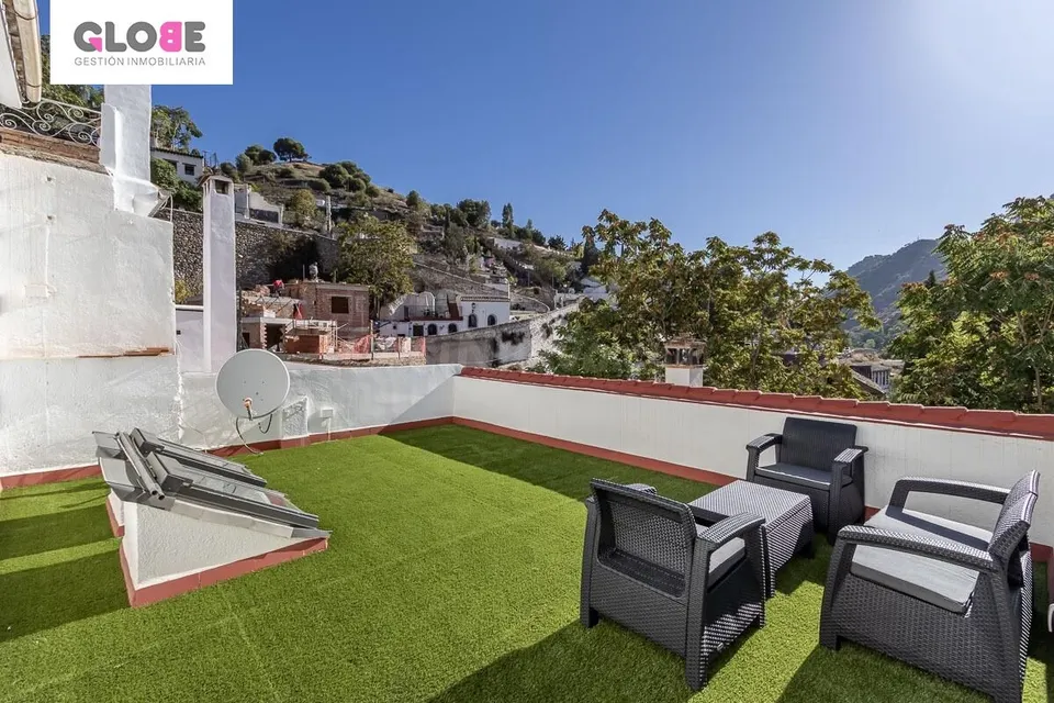 Casa reformada en el Camino del Sacromonte