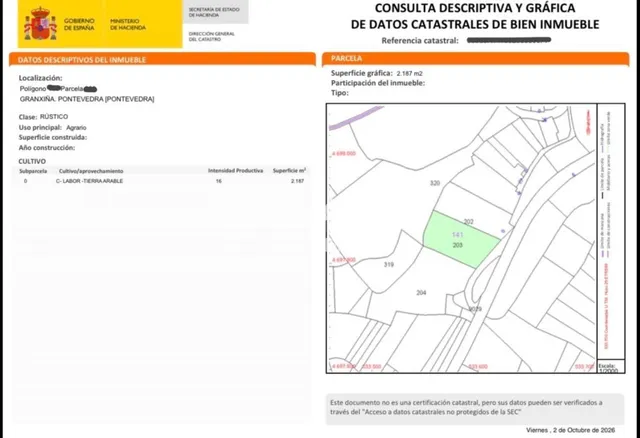 Terreno no urbanizable en Bora - foto 3