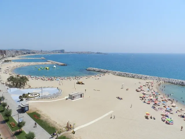 Apartamento situado en primera línea de la playa en el Passe