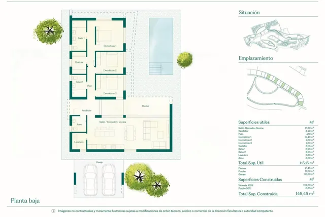 Exclusivas villas en primera línea de golf en Hacienda del Álamo, Costa Cálida — 18