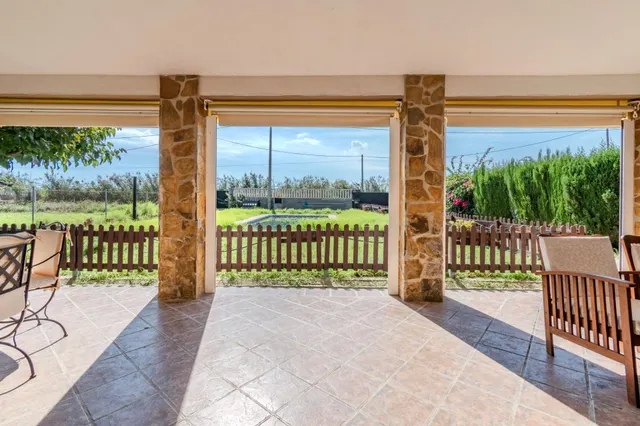 Chalet con piscina y gran parcela en partida senillar – grao de Castellón — 29