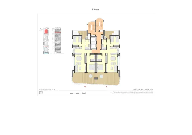 Apartamentos y áticos dúplex de 1, 2 y 3 dormitorios en primera línea de la playa de La Fossa en Calpe — 29