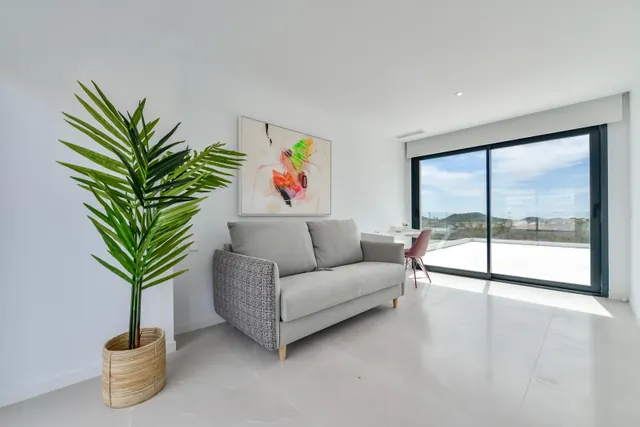 FABULOSO ÁTICO EN RESIDENCIAL DE LUJO CON VISTAS AL MAR EN FINESTRAT. — 36
