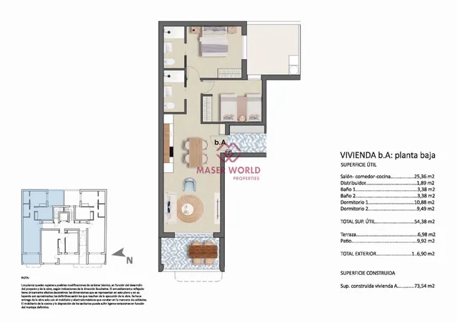 Nuevos apartamentos mediterráneos a solo 140 m de la playa en Torre de la Horadada — 26