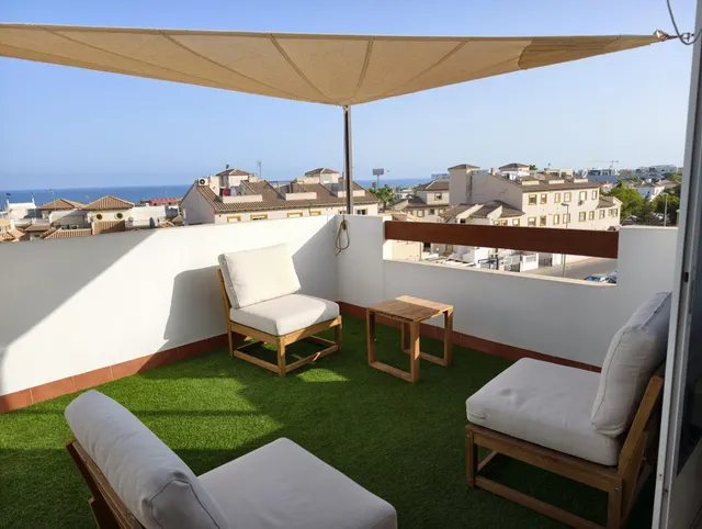 ATICO ENCANTADOR  CON GARAJE Y SOLARIUM PROPIO CON BONITAS VISTAS AL MAR EN ORIHUELA COSTA !!! — 34