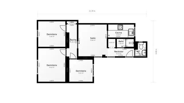 Piso en venta en Menendez Pelayo — 25