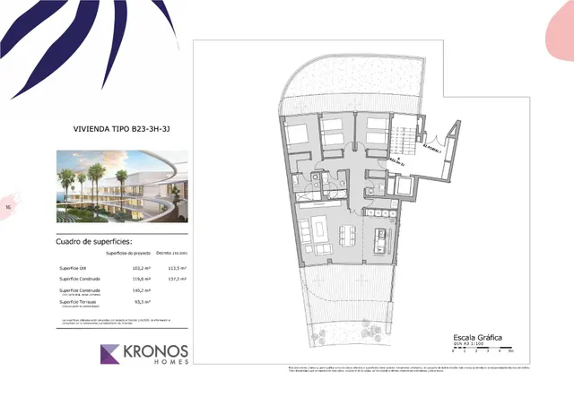Apartamento de 2 dormitorios con vistas al mar en Estepona — 43