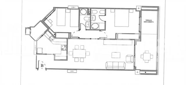 Seminuevo con piscina, garaje, trastero y terraza cerca del mar — 44