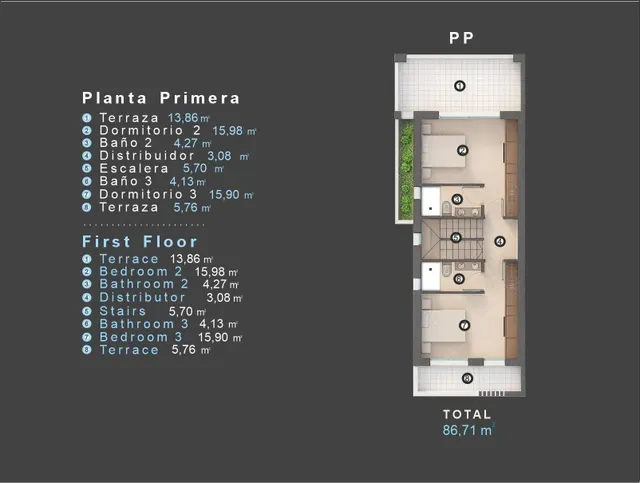 Villa 3 habitaciones 260m² en venta - Las Filipinas — 13