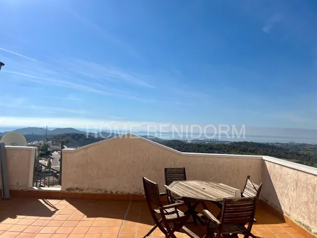 CHALET DE 3 habitaciones CON VISTAS AL MAR Y MONTAÑA EN BALCÓN DE FINESTRAT - TERRA MARINA — 38