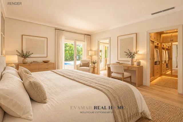 Chalet independiente en planta única con vistas a Palma, gran piscina y caseta anexa para invitados o servicio en Sa Cabaneta — 8