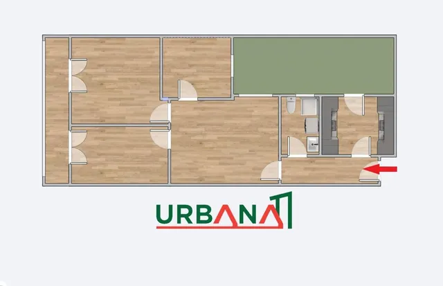 PISO EN VENTA DE TRES habitaciones EN SAN ISIDRO — 10