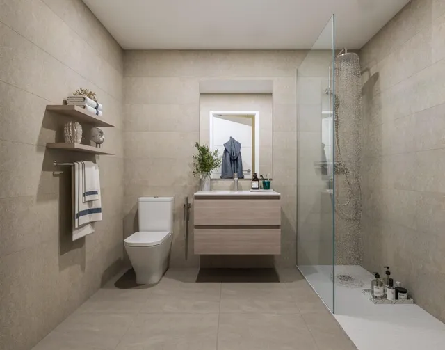 Ático de 2 dormitorios y 2 baños con vistas al mar. Manilva — 6
