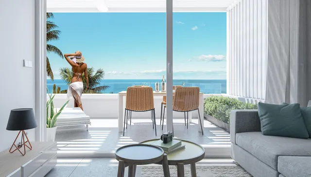 ✓Dúplex Apartamentos con Vistas al Mar en Villajoyosa, Costa Blanca. — 4