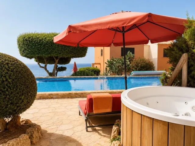 Exclusivo chalet adosado en primera línea de mar con impresi - foto 2