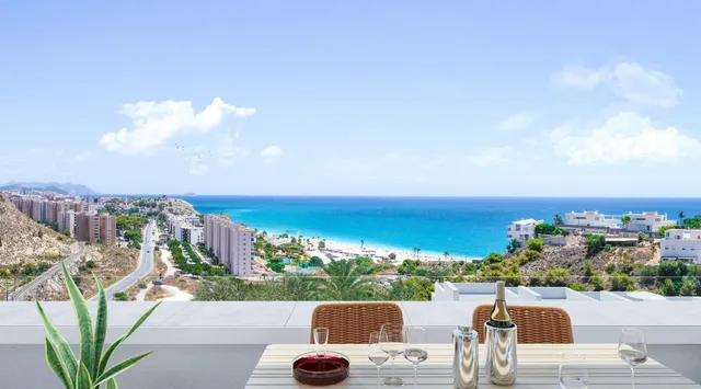 ✓Dúplex Apartamentos con Vistas al Mar en Villajoyosa, Costa Blanca. — 3