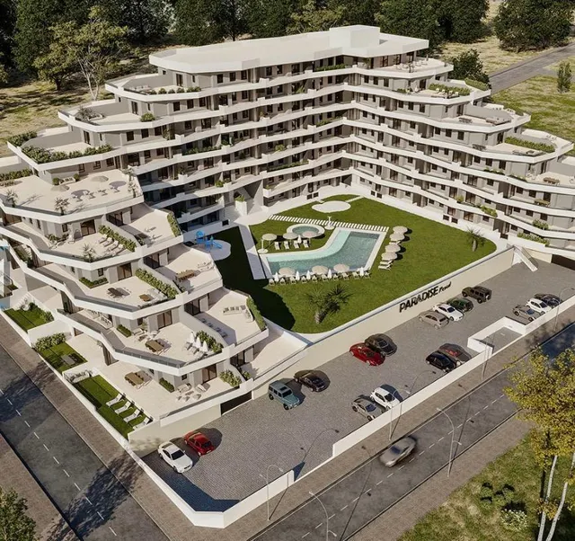 Piso nuevo a estrenar con terraza de 20 m2, piscina comunitaria y jardín en San Miguel de Salinas — 16