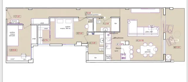 Apartamento 2 habitaciones 91m² en venta - Acequion — 31