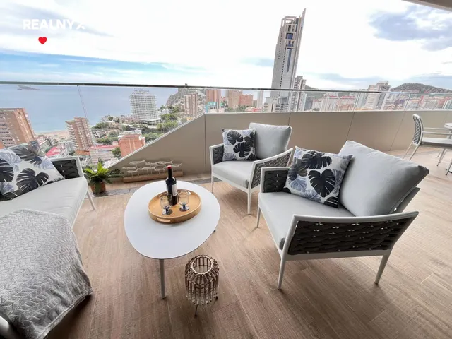 Playa de Poniente - Benidorm, apartment with a sea view only 400 meters from the beach — 13