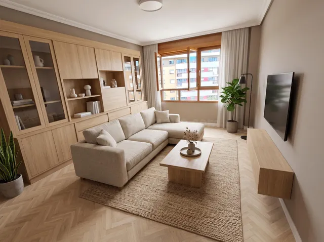 Piso exterior de 2 habitaciones con garaje y trastero en La  - foto 3