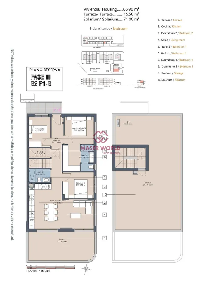 Complejo residencial de nueva construcción cerca de Serena Golf y el Mar Menor en Los Alcázares — 19