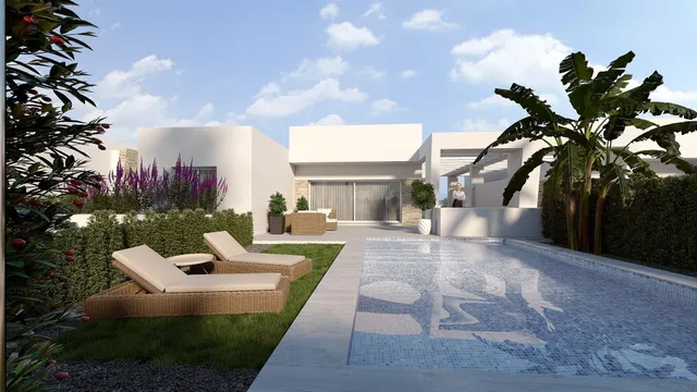 Villas a estrenar en un Campo de Golf con piscina privada.