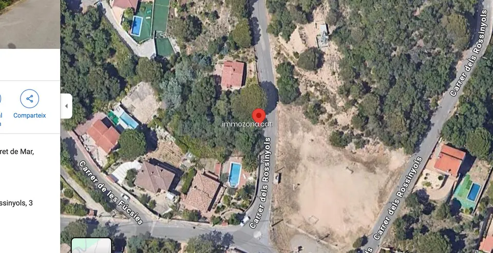 SUELO RESIDENCIAL EN LLORET DE MAR 769m2.