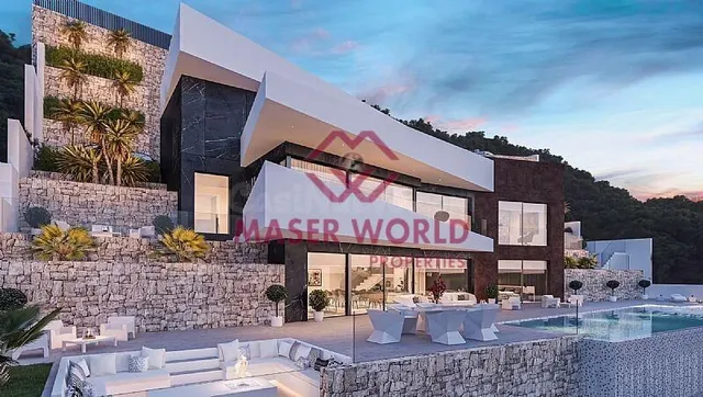 VILLA DE LUJO DE OBRA NUEVA EN BENNISA
