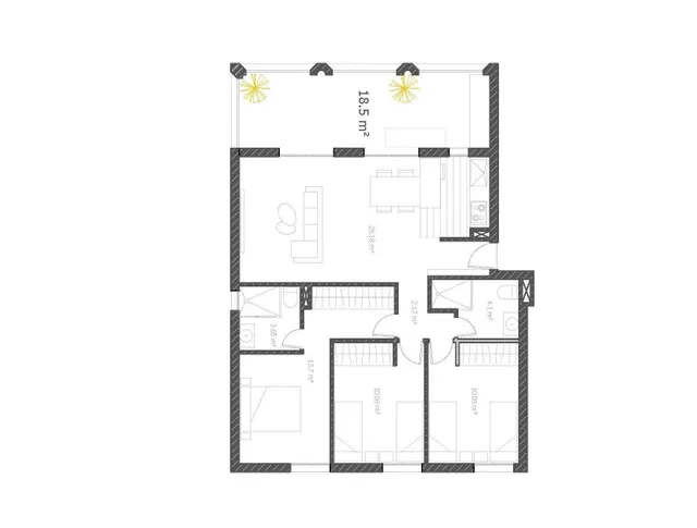 Apartamento 3 habitaciones 83m² en venta - Gasparot — 9