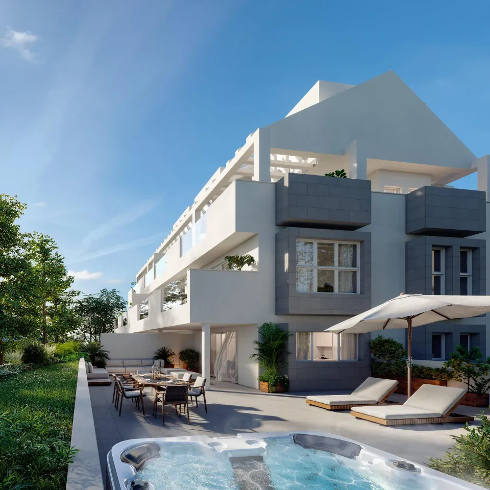 EXCLUSIVA NUEVA VIVIENDA DE 2 DORMITORIOS EN LA ZONA DE TORREQUEBRADA, A 300 METROS DE LA PLAYA !!!