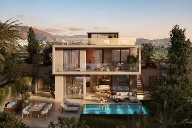 Villa moderna en primera línea de golf con vistas al mar — 6
