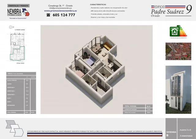 Piso de Obra Nueva en Venta en Oviedo Asturias CENTRO — 9