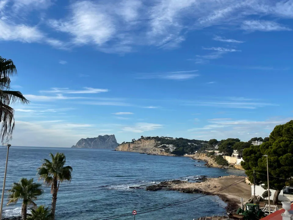 Apartamento en primera linea Moraira