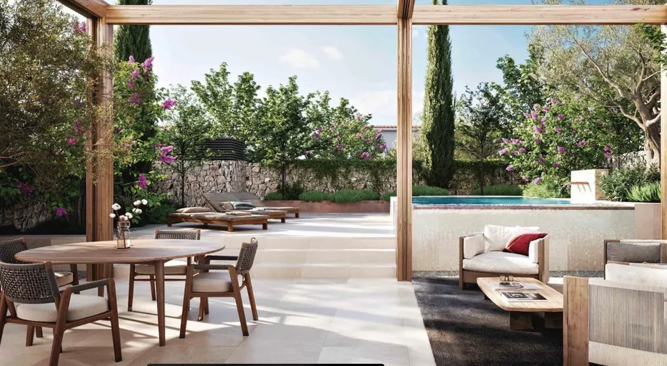 Planta baja de obra nueva con piscina privada en la Colonia de Sant Jordi