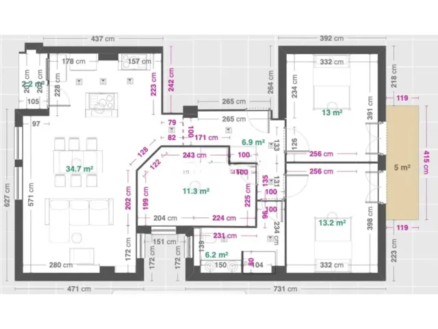 Piso en Venta Reformado 3 Dormitorios 1 Baño — 19