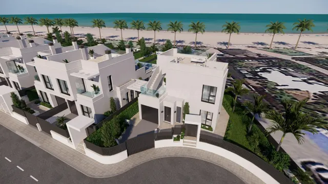 Villas de lujo de nueva construcción frente al mar en Los Al - foto 2