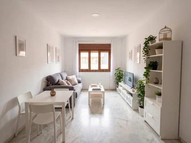 PISO EN BORMUJOS DE 1 DORMITORIO CON GARAJE