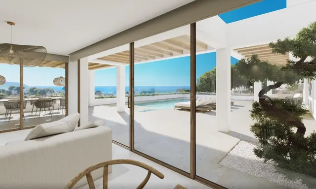 Villa de lujo nueva en construcción con vistas al mar cerca  - foto 2