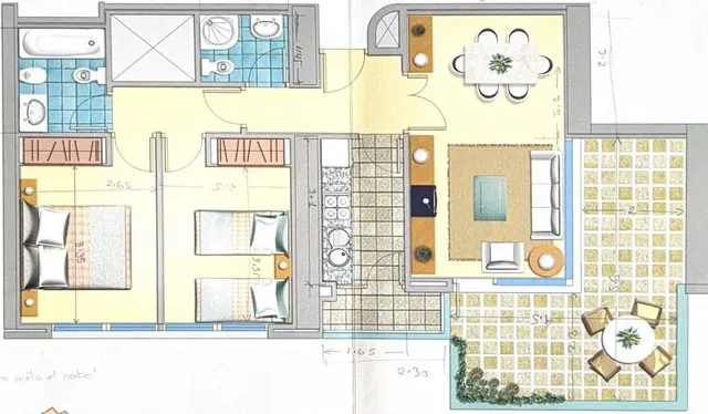 Gran piso de 2 dorm. en urbanización de lujo Torre Lugano en el Rincón de Loix - www.inmobiliarialesdunes.com — 27