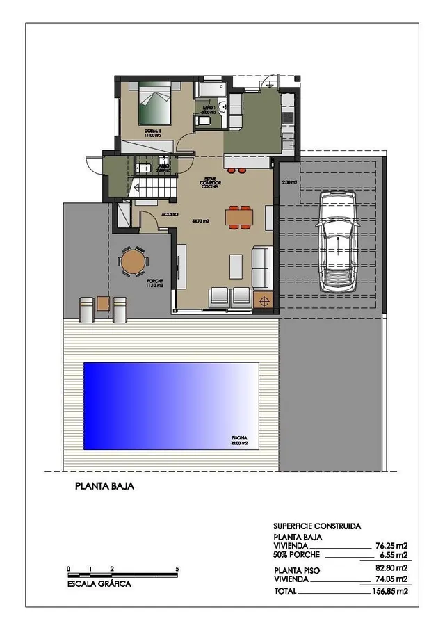 VILLA DE OBRA NUEVA EN ORIHUELA COSTA (CAMPOAMOR) — 15